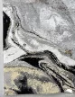 Modern szőnyeg Marble 258 (Black) 200x280cm Fekete-Arany
