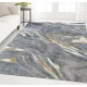 Modern szőnyeg Marble 351 (Blue-Gold) 160x220cm Kék-Arany