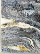 Modern szőnyeg Marble 351 (Blue-Gold) 160x220cm Kék-Arany
