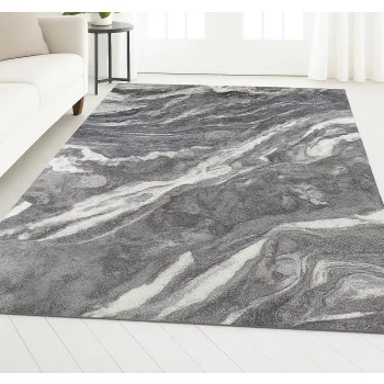 Modern szőnyeg Marble 351 (Grey) 80x150cm Szürke