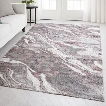 Modern szőnyeg Marble 351 (Rose) 240x330cm Szürke-Púder
