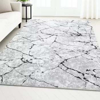 Modern szőnyeg Marble 4695 (Grey) 200x280cm Szürke