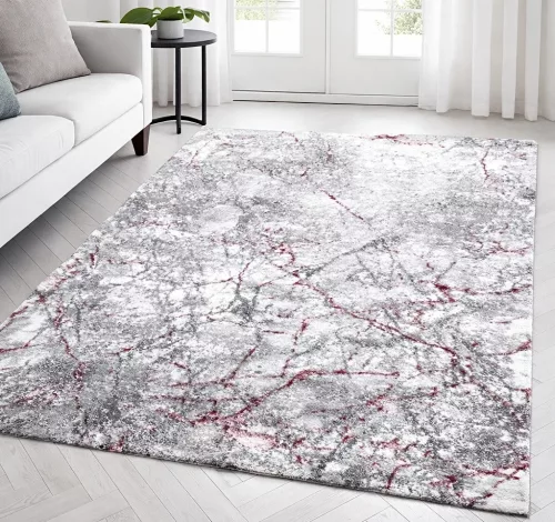 Modern szőnyeg Marble 4695 (Rose) 120x170cm Szürke-Púder