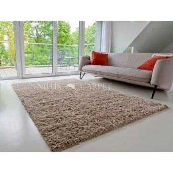 Shaggy szőnyeg Manhattan (Beige) 80x250cm Bézs 
