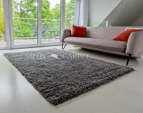 Shaggy szőnyeg Manhattan (Dark Grey) 80x250cm Sötét Szürke