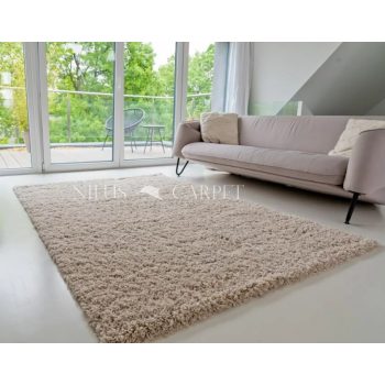   Shaggy szőnyeg Manhattan (Light Beige) 80x150cm Világos Bézs