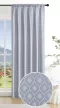 Kész sötétítő függöny Marocco 1db 150x250cm Ezüst szürke