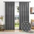 Kész sötétítő függöny Marocco 1db 150x250cm Sötétszürke