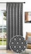 Kész sötétítő függöny Marocco 1db 150x250cm Sötétszürke