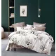 Ágyneműhuzat PUHA Mikro Plüss  fehér nagy virágos 7 részes