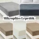 Mikroplüss gumis lepedő 160x200cm