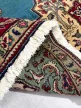 Kézi csomózású perzsa Tabriz Türkiz-kékes szőnyeg 245x150cm