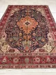 Kézi csomózású perzsa Tabriz Kékes-Terrás szőnyeg 345x246cm