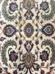 Kézi csomózású perzsa Tabriz Krémes Zöldes szőnyeg  Ovális 200x140cm