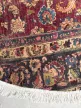 Kézi csomózású perzsa Mashed Bordós szőnyeg  Kerek 250x250cm