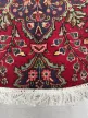 Kézi csomózású perzsa Tabriz Bordós Kékes szőnyeg  Kerek 140x140cm