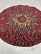 Kézi csomózású perzsa Tabriz Bordós Kékes szőnyeg  Kerek 140x140cm