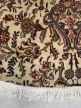 Kézi csomózású perzsa Tabriz Krémes Zöldes szőnyeg  Kerek 215x215cm