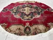 Kézi csomózású perzsa Tabriz  Bordós szőnyeg  Kerek 195x195cm