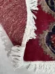Kézi csomózású perzsa Tabriz  Bordós szőnyeg  Kerek 195x195cm