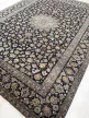 Kézi csomózású perzsa  Kashan Kékes szőnyeg 400x295cm