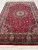 Kézi csomózású perzsa Tabriz  Bordós Narancs szőnyeg 354x245cm