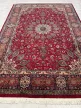 Kézi csomózású perzsa Tabriz  Bordós Narancs szőnyeg 354x245cm