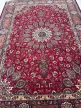 Kézi csomózású perzsa Tabriz  Bordós Narancs szőnyeg 354x245cm