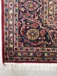 Kézi csomózású perzsa Kashan Bordós Kékes szőnyeg 335x245cm
