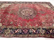 Kézi csomózású perzsa Tabriz Bordós-Kékes szőnyeg 286x194cm