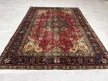 Kézi csomózású perzsa Tabriz Bordós Kék szőnyeg 337x247cm