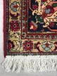 Kézi csomózású perzsa Tabriz Bordós Kék szőnyeg 337x247cm
