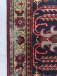 Kézi csomózású perzsa Tabriz Bordós Kék szőnyeg 337x247cm