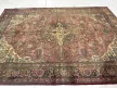 Kézi csomózású perzsa Tabriz Terra-Barnás szőnyeg 280x198cm
