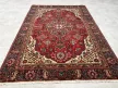 Kézi csomózású perzsa Tabriz Bordós Zöldes szőnyeg 320x223cm