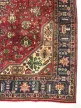 Kézi csomózású perzsa Tabriz Bordó-Zöldes szőnyeg 300x204cm