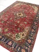 Kézi csomózású perzsa Tabriz Bordó-Zöldes szőnyeg 300x204cm