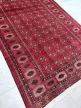 Kézi csomózású perzsa Turkmen Bordós szőnyeg 307x233cm