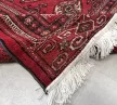 Kézi csomózású perzsa Turkmen Bordós szőnyeg 307x233cm