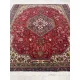 Kézi csomózású perzsa Tabriz Bordós Kékes szőnyeg 330x286cm