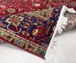 Kézi csomózású perzsa Tabriz Bordós Kékes szőnyeg 330x286cm