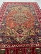 Kézi csomózású perzsa Tabriz Bordós Narancsos szőnyeg 342x254cm