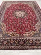 Kézi csomózású perzsa Kashan Bordós Kékes szőnyeg 393x296cm