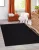 Modern szőnyeg Nora (Black) 60x110cm Fekete AKCIÓS OUTLET