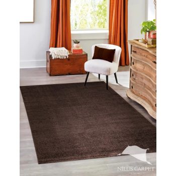 Modern szőnyeg Nora (D.Brown) 80x250cm Sötétbarna