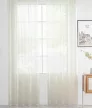 Kész függöny Nordic fényáteresztő voile  Krém  500x180cm