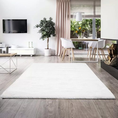 Shaggy szőnyeg Luxury Nyuszi (White) 240x330cm Fehér