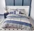 Ágyneműhuzat Odin Flanel szürke kék kockás 7 részes