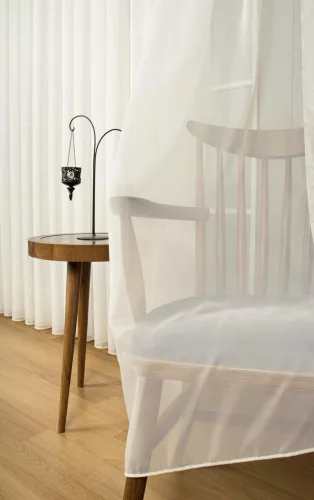 Kész függöny Organza Lux Voial Krém Ekrü 