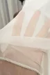 Kész függöny Organza Lux Voial Krém Ekrü 